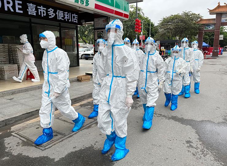 集团党员助力广州疫情封控区，筑牢抗疫“长城”